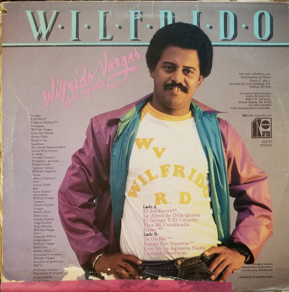 Wilfrido Vargas Y Su Orquesta* : Wilfrido El Jardinero (LP, Album)