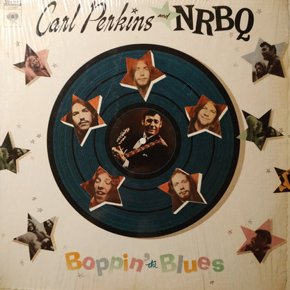Carl Perkins And NRBQ : Boppin' The Blues (LP, Album, RP)