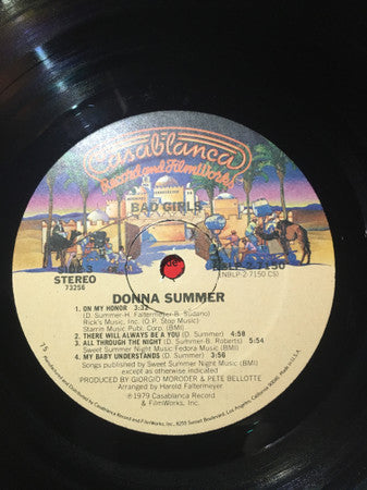 Donna Summer : Bad Girls (2xLP, Album, 75)