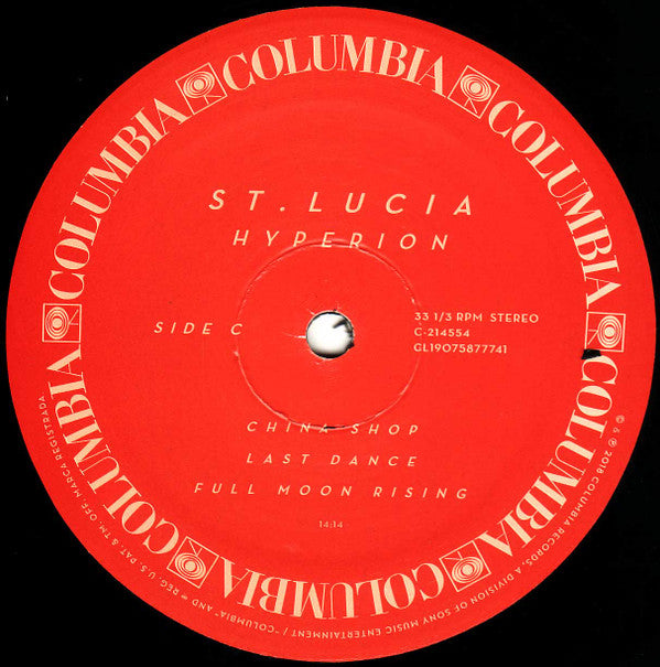 St. Lucia : Hyperion (2xLP, Album)