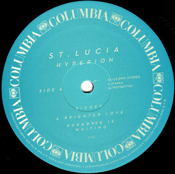 St. Lucia : Hyperion (2xLP, Album)