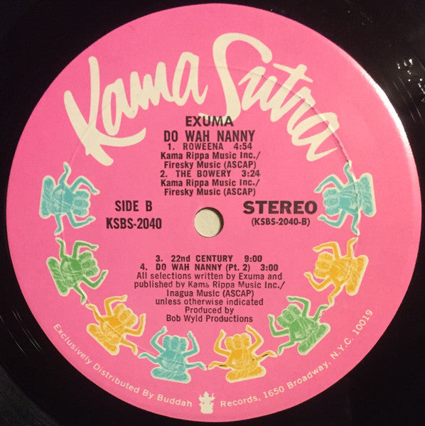 Exuma : Do Wah Nanny (LP, Album, Mon)