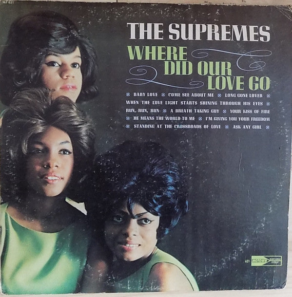 The Supremes : Where Did Our Love Go (LP, Album, Mono)