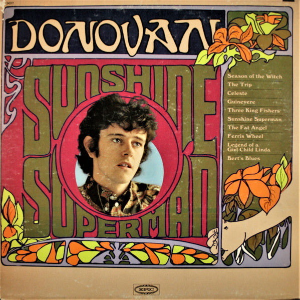 Donovan : Sunshine Superman (LP, Album, Mono, Ter)