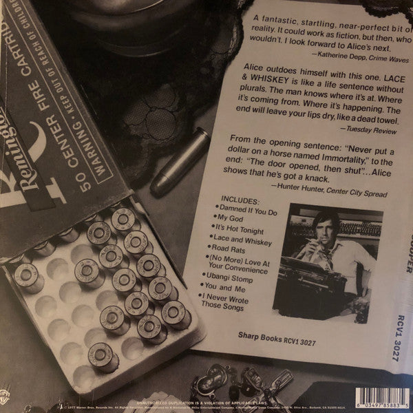 Alice Cooper (2) : Lace And Whiskey (LP, Album, Ltd, RE, Bro)