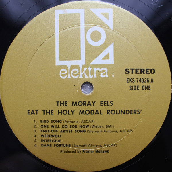 The Holy Modal Rounders : The Moray Eels Eat The Holy Modal Rounders (LP, Album, Mon)
