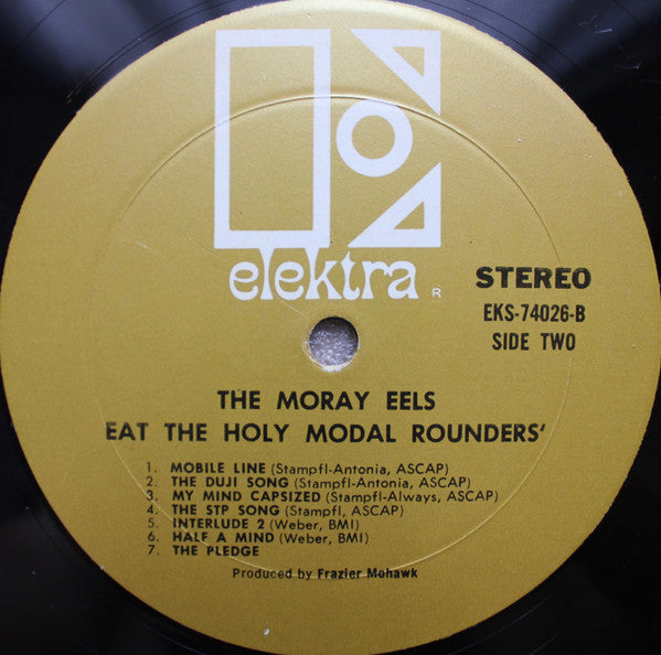 The Holy Modal Rounders : The Moray Eels Eat The Holy Modal Rounders (LP, Album, Mon)