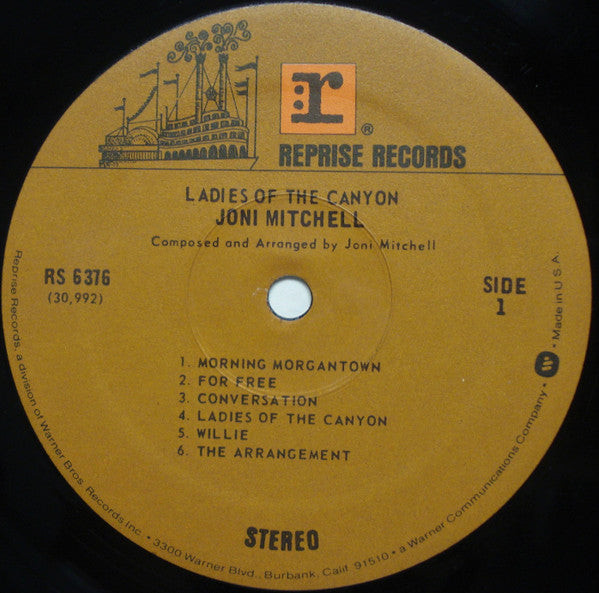Joni Mitchell : Ladies Of The Canyon (LP, Album, RE, Spe)