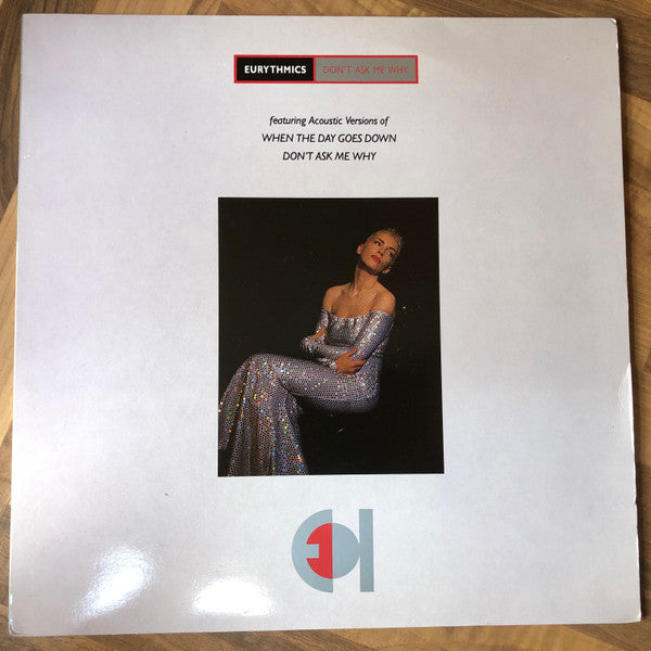 Eurythmics : Don't Ask Me Why (12", Ltd, Num, Pos)