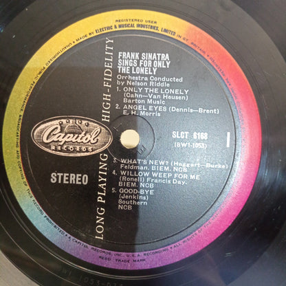 Frank Sinatra : Frank Sinatra Sings For Only The Lonely (LP, Album)