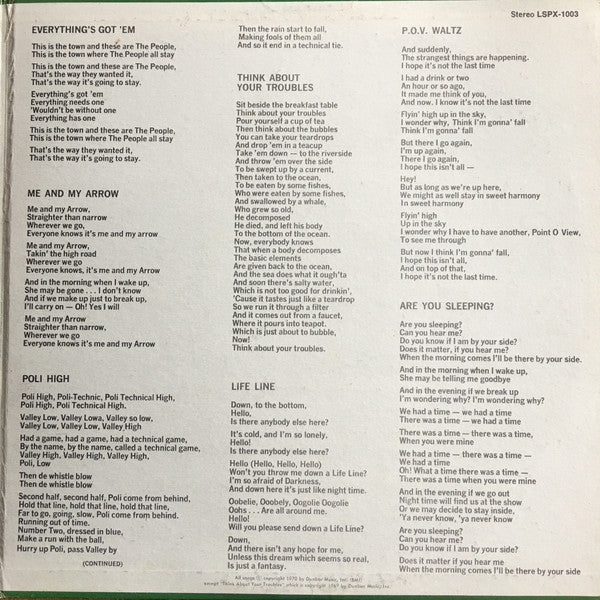 Nilsson* : The Point! (LP, Album, Ind)