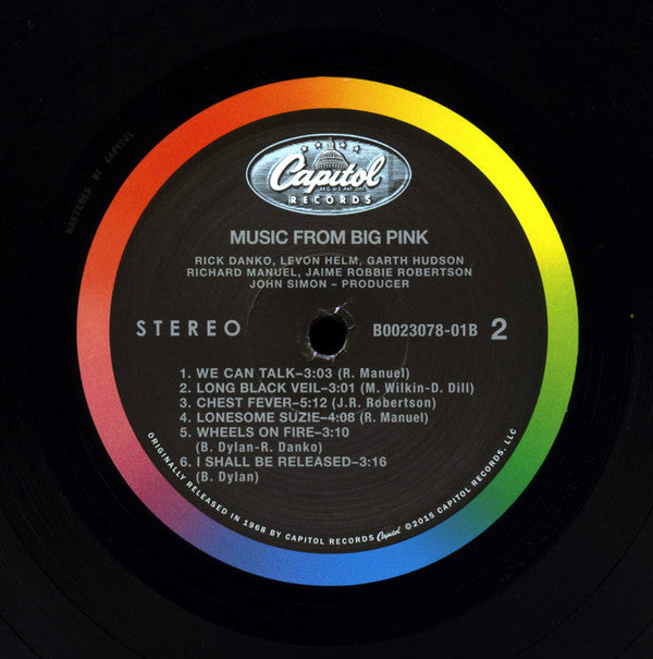 The Band : Music From Big Pink (LP, Album, RE, RM, Gat)