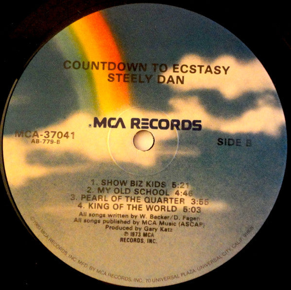 Steely Dan : Countdown To Ecstasy (LP, Album, RE, Glo)