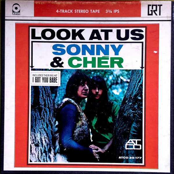 Sonny & Chér* : Look At Us (Reel, 4tr Stereo)