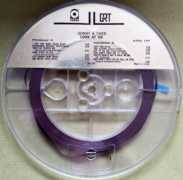 Sonny & Chér* : Look At Us (Reel, 4tr Stereo)