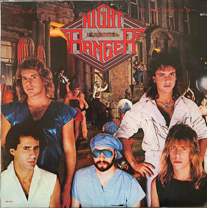 Night Ranger : Midnight Madness (LP, Album, Glo)