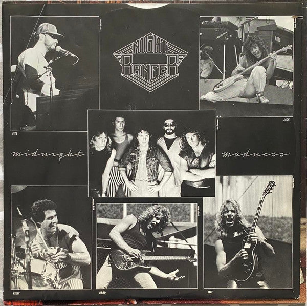 Night Ranger : Midnight Madness (LP, Album, Glo)