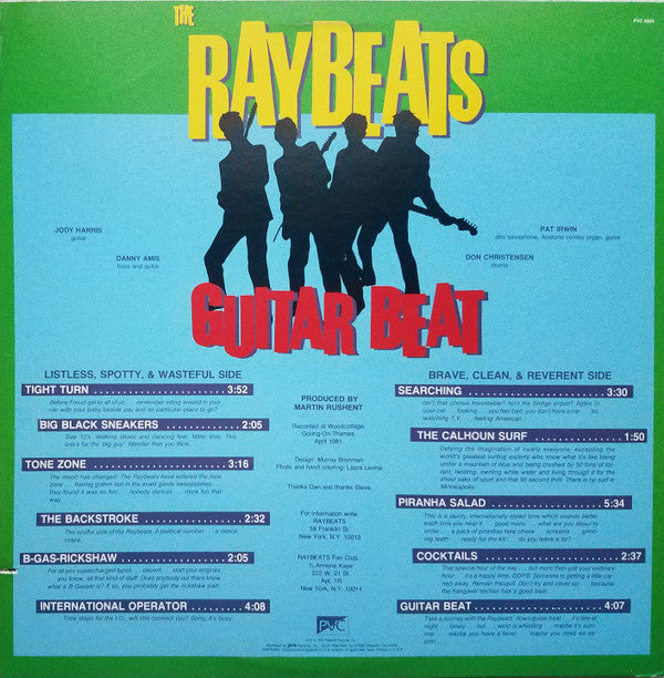 The Raybeats : Guitar Beat (LP, Album, RE)