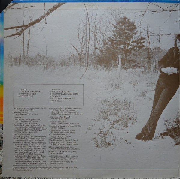 The Marshall Tucker Band : The Marshall Tucker Band (LP, Album, RE, Pit)