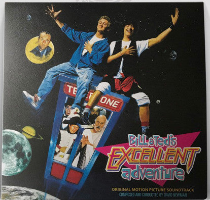 David Newman : Bill & Ted’s Excellent Adventure (Original Motion Picture Score) (LP, Album, RE, RP, Cir)