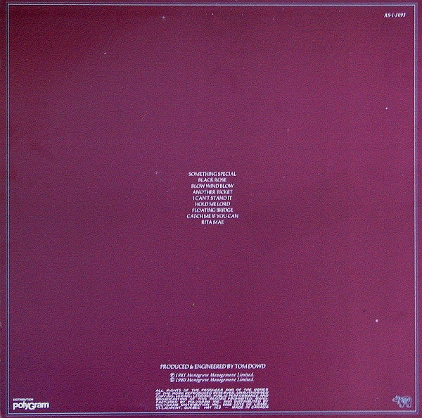 Eric Clapton : Another Ticket (LP, Album)