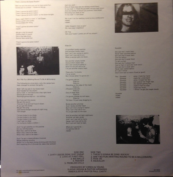 AC/DC : Dirty Deeds Done Dirt Cheap (LP, Album, RE)