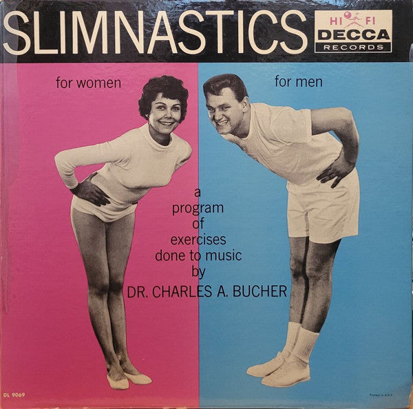 Dr. Charles A. Bucher : Slimnastics (LP, Album, Mono, Gat)