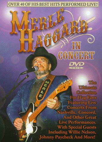 Merle Haggard : In Concert (DVD-V, Comp, NTSC)