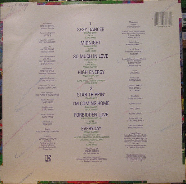 Donald Byrd And 125th Street, N.Y.C.* : Words, Sounds, Colors And Shapes (LP, Album)