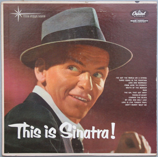 Frank Sinatra : This Is Sinatra! (LP, Comp, Mono, RE, Scr)