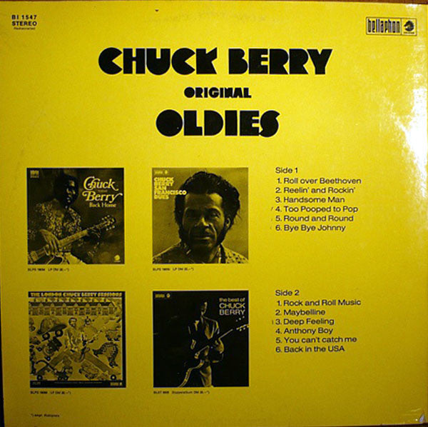 Chuck Berry : Original Oldies (LP, Comp)