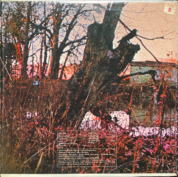 Black Sabbath : Black Sabbath (LP, Album, Pit)