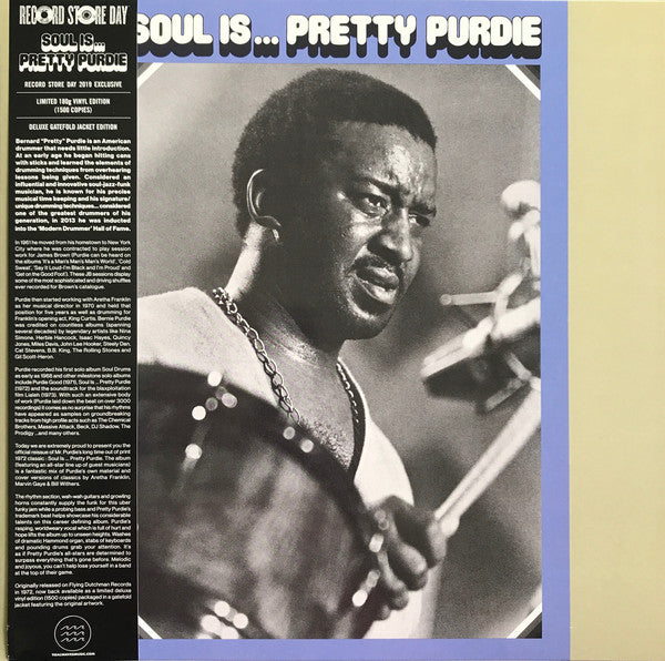 Pretty Purdie* : Soul Is... Pretty Purdie (LP, Album, RSD, Ltd, RE)