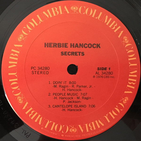 Herbie Hancock : Secrets (LP, Album)
