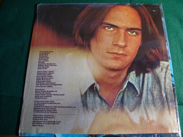 James Taylor (2) : Sweet Baby James  (LP, Album, RP, Ter)
