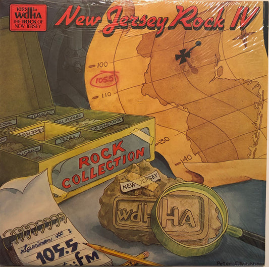 Various : 105.5 WDHA: New Jersey Rock IV (LP, Comp)