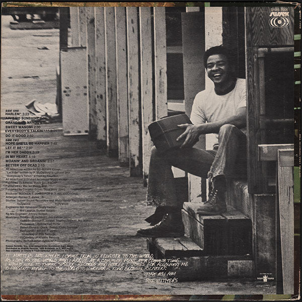 Bill Withers : Just As I Am (LP, Album, Son)