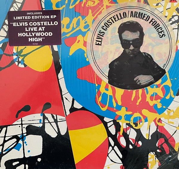 Elvis Costello And The Attractions* : Armed Forces (LP, Album, Pit + 7", EP, Ltd, Promo, Styrene, Pit)