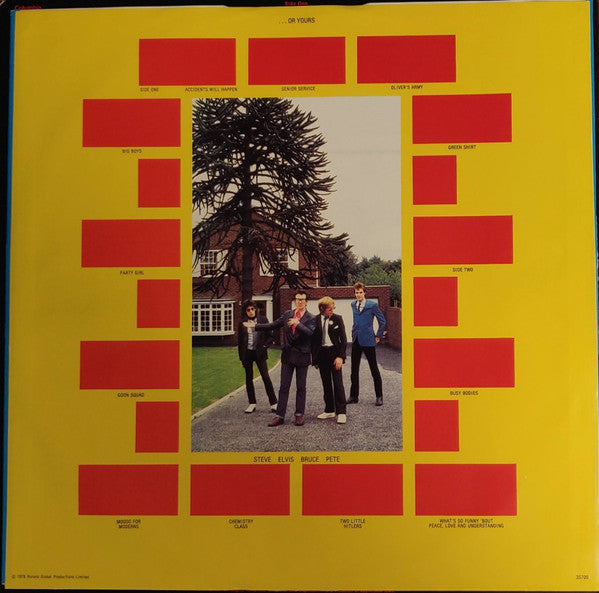 Elvis Costello And The Attractions* : Armed Forces (LP, Album, Pit + 7", EP, Ltd, Promo, Styrene, Pit)