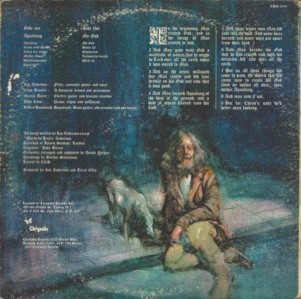 Jethro Tull : Aqualung (LP, Album, RE)