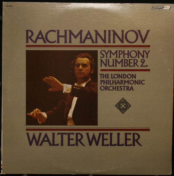 Rachmaninov*, The London Philharmonic Orchestra*, Walter Weller : Symphony Number 2. (LP)