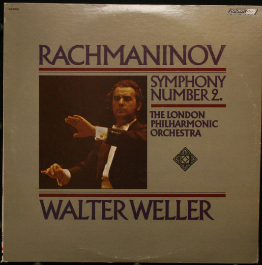 Rachmaninov*, The London Philharmonic Orchestra*, Walter Weller : Symphony Number 2. (LP)