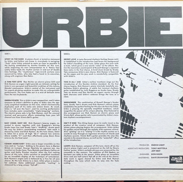 Urbie Green : Green Power (LP, Album, Gat)