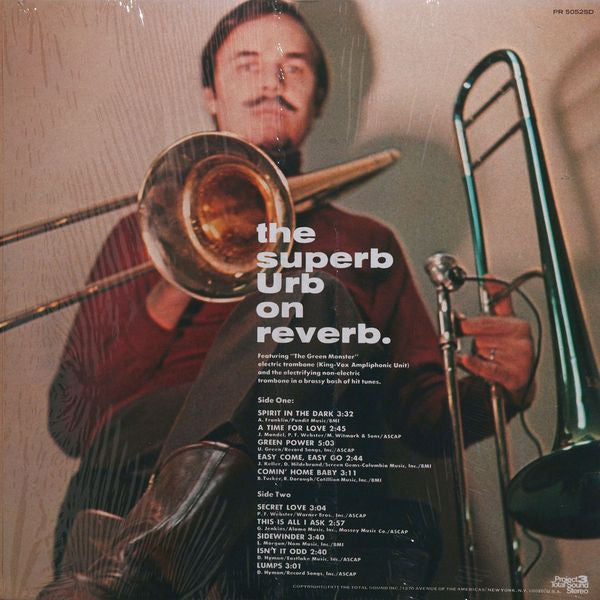 Urbie Green : Green Power (LP, Album, Gat)