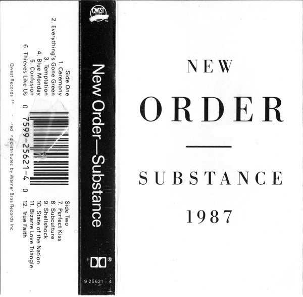 New Order : Substance (Cass, Comp, SR,)