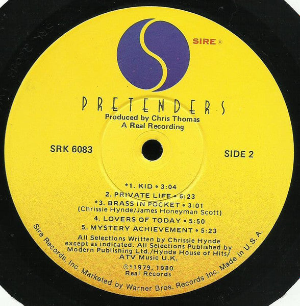 Pretenders* : Pretenders (LP, Album)