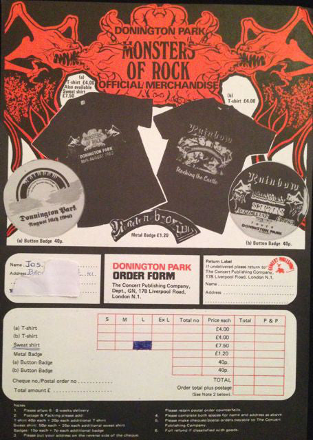 Various : Monsters Of Rock (LP, Comp)