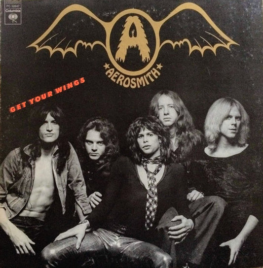 Aerosmith : Get Your Wings (LP, Album, RE)