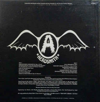 Aerosmith : Get Your Wings (LP, Album, RE)