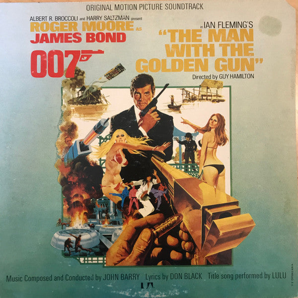 John Barry : The Man With The Golden Gun (Original Motion Picture Soundtrack) (LP, Album, All)